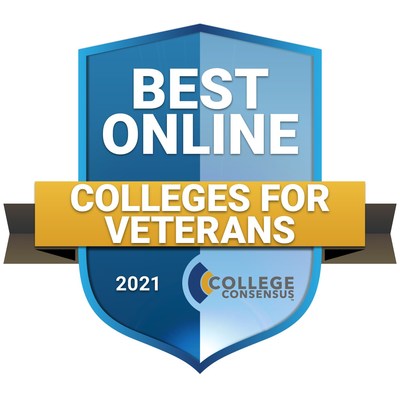 College Consensus Best Online Colleges for Veterans 2021