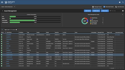 Asset management dashboard