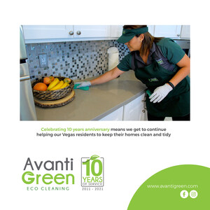 Avanti Green Celebrates a Decade of Keeping Las Vegas Eco-Clean