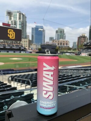 Elegance Brands' SWAY Energy Drink Named Proud Sponsor of the San Diego Padres