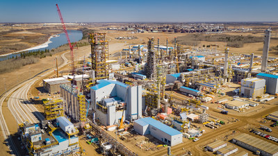 Inter Pipeline's Heartland Petrochemical Complex in Strathcona County, Alberta. Q2, 2021. (CNW Group/Inter Pipeline Ltd.)