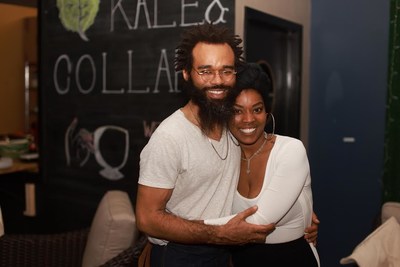 Derrick and Tennae Moore, co-founders of Chicago-based Meal Prep and Party catering service.
