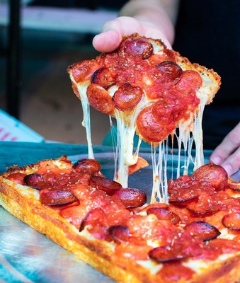 Via 313 offers the most genuine Detroit-style pizza outside of the Motor City.