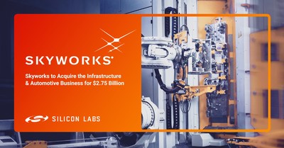 Silicon Labs Announces Agreement to Divest Infrastructure and Automotive Business