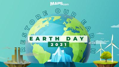 Every day is Earth Day at Maps.com!