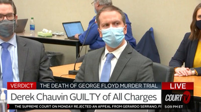 A record number of viewers tuned to Court TV to watch the Derek Chauvin trial verdict.