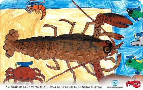 Celebrate graduation season by purchasing a Red Lobster® e-gift card designed by a member of the Boys & Girls Club of Central Florida, currently available on RedLobster.com.