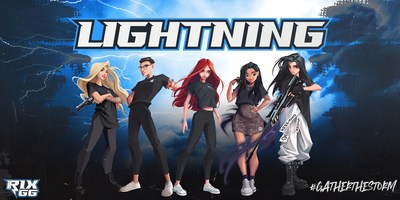 Rix.GG announces "Lightning" VALORANT Roster (PRNewsfoto/Rix.GG)