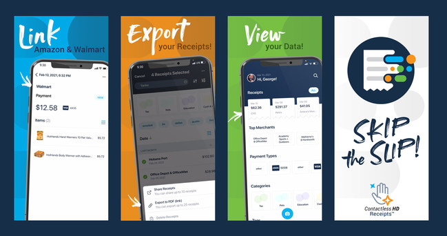 I Hate Receipts releases its Pro version app which enables consumers to link their Amazon and Walmart accounts and view item-level detail of their online purchases. Users can also tag receipts and export to pdf, which eases expense reporting and speeds reimbursement. I Hate Receipts releases its Pro version app which enables consumers to link their Amazon and Walmart accounts and view item-level detail of their online purchases. Users can also tag receipts and export to pdf, which eases expense reporting and speeds reimbursement.