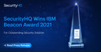 SecurityHQ Wins 2021 IBM Beacon Award for Outstanding Security Solution