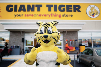 Friendly, le Tigre Geant (Groupe CNW/Giant Tiger Stores Limited)