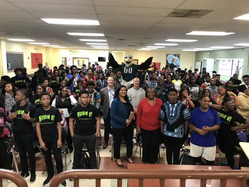 STEM Scholars Kick Off at Imhotep Institute Charter High School in 2019