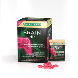 Game On! Nature's Bounty® Breaks into Gaming and Brain Health Supplement Categories with New Brain HP