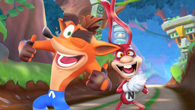 Además de irrumpir en las pantallas de televisión, Noid se unirá al nuevo lanzamiento de la serie de juegos Crash Bandicoot, "Crash Bandicoot: On the Run!", este 7 de mayo.