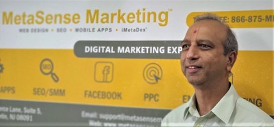 Dr Jatin V Mehta, Founder, CEO of MetaSense Digital Marketing and inventor of iMetaDex.