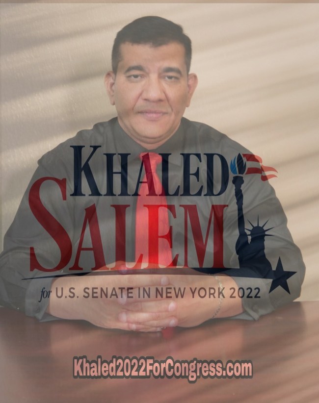 U.S. Senate Candidate Khaled Salem