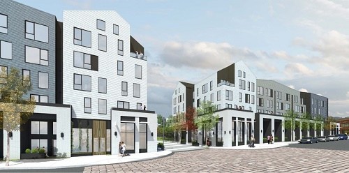 Delivering in phases over the coming months, the community's 318 units include a mix of one- two- and three-bedroom apartment homes as well as studios and live-work townhome-style units.