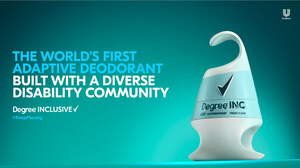 Degree Introduces the World's First Inclusive Deodorant for People with Visual Impairment and Upper Limb Disabilities