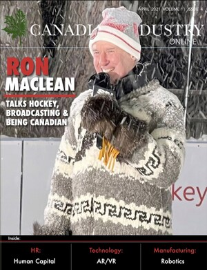 Sara Kopamees interviews Sportsnet's Ron MacLean for Canadian Industry magazine
