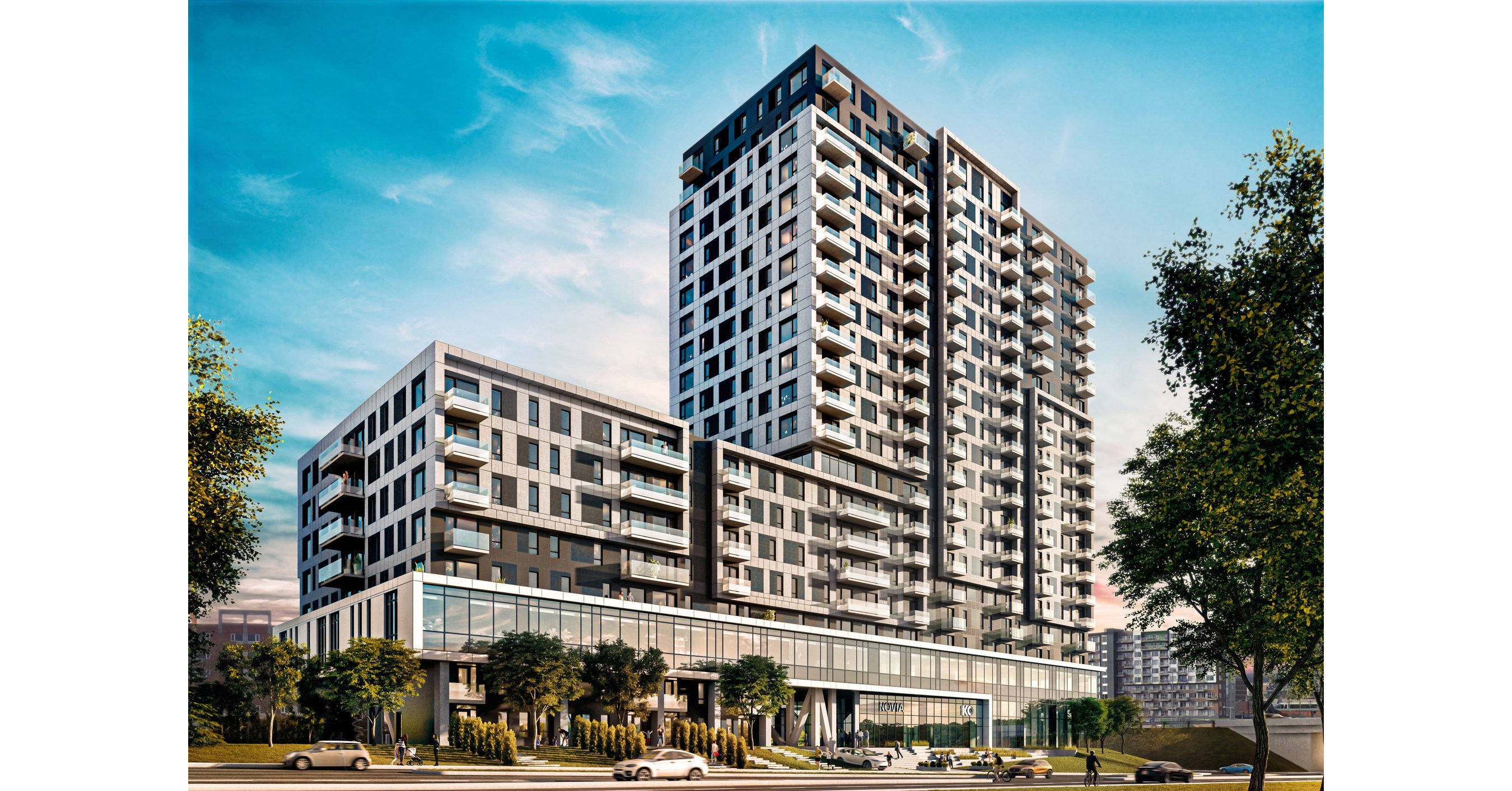 New Real Estate Project NOVIA in Longueuil by LSR GesDev in Partnership
