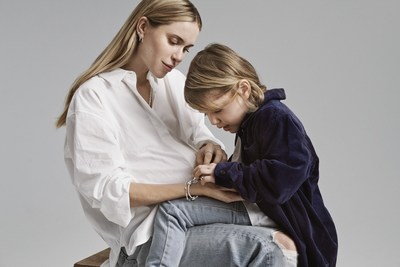 Pernille Teisbaek with her son Billy Bjørn for Pandora’s “An Exploration of Love” Mother’s Day campaign