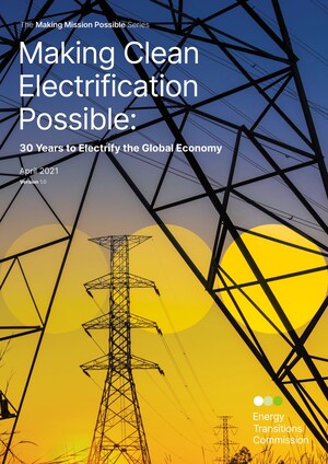 Neutralité Carbone en 2050 : L'Energy Transitions Commission (ETC) définit la voie vers l'électrification de l'économie et la croissance de l'hydrogene vert.