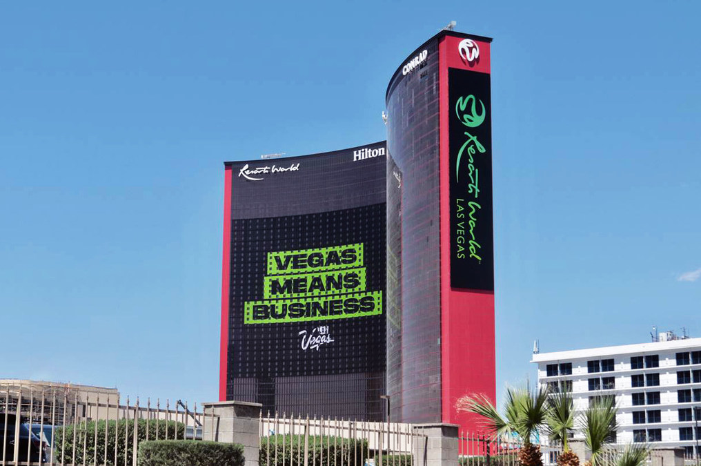 Clear Channel Outdoor, Resorts World Las Vegas Proclaim Vegas is Back with Massive Message on New Ground-Breaking Digital Displays on The Strip - Vimarsana News