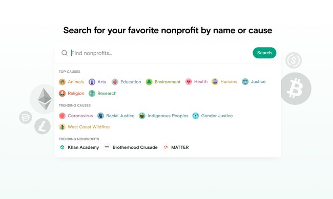 Over one million nonprofits are listed on Every.org. You can search for your favorite local nonprofits or browser by cause area. Learn where and why other people live at Every.org.