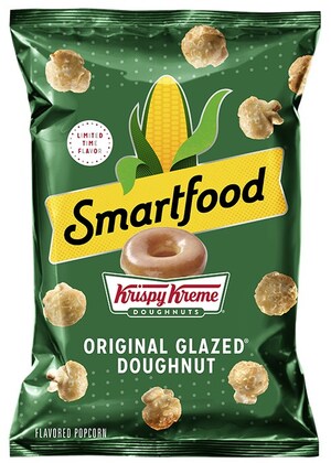 Smartfood® Popcorn And Krispy Kreme® Unveil Iconic Flavor Mashup With Smartfood® Original Glazed Doughnut