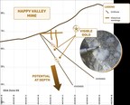 Visible Gold Discovered in Consecutive Drill Holes at Depth at E79's Happy Valley Gold Prospect