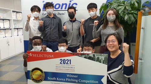 Dtonic selected as Korean representative for SelectUSA Tech pitch competition.