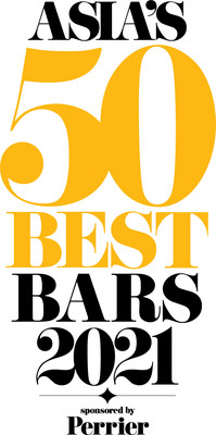 Asia's 50 Best Bars 2021 Logo (PRNewsfoto/Asia’s 50 Best Bars 2021)