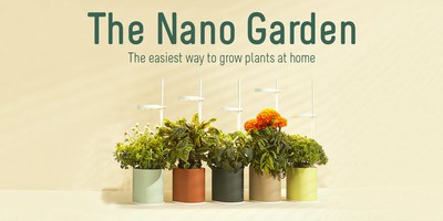 Prêt à Pousser launches smart Nano Garden for growing flowers indoors