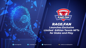 RAGEFAN Launches Exclusive Tennis NFT for Stake and Play