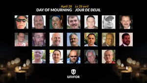 Unifor calls for pandemic protection for workers on National Day of Mourning
