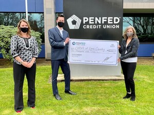 PenFed Credit Union's Eugene Service Center Announces $20,000 Donations to Local Charities