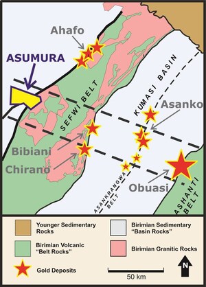 Galiano Announces Exploration Work Has Commenced on Wholly Owned Asumura Property in Ghana