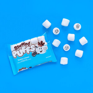 Stuffed Puffs® Filled Marshmallows Introduces Best Flavor Combination with Cookies 'n Creme