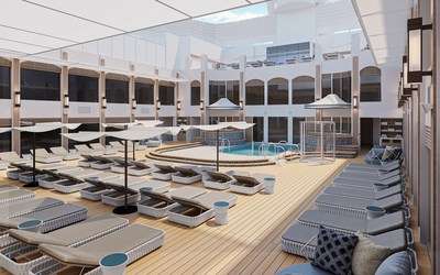 The Haven Courtyard Pool and Sundeck aboard Norwegian Epic will offer The Haven guests a redesigned experience, following its recent renovation.  The 75 suites of The Haven were also reimagined and upgraded, as was The Haven Restaurant, and The Haven Lounge, reaffirming the Company’s commitment to elevating the guest experience at sea.