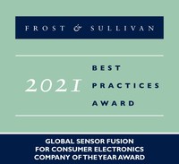 CEVA Lauded by Frost &amp; Sullivan for Addressing the Challenges of Connected Devices with Its Smart Sensing MotionEngine™ Software