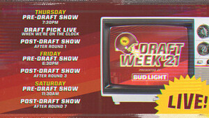 Washington Football Team Announces Virtual Line-Up for Draft Week '21 Live Online Presented by Bud Light