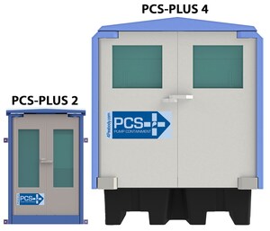 Peabody Engineering Introduces PCS-PLUS 2 and PCS-PLUS 4 Containment Enclosures--The Ultimate Enclosure for Large or Multiple Pumps