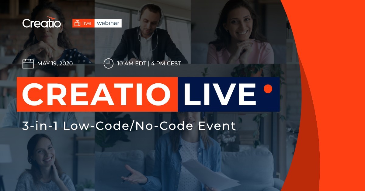 Creatio Hosts Virtual Event to Spotlight the State of Low-Code/No-Code - Vimarsana News