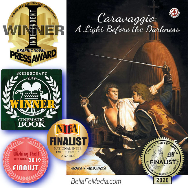 Independent Press Award Win, 2021 added to accolades for Caravaggio: A Light Before The Darkness