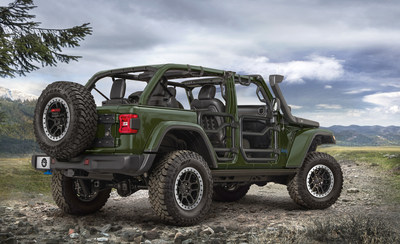 Jeep® Performance Parts introduces industry-first 2-inch lift kit for a plug-in hybrid electric vehicle; wide portfolio of factory-backed, quality-tested parts and accessories are available for the new 2021 Jeep Wrangler 4xe