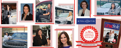 The editors of LATINA Style magazine have selected Stellantis as one of the 2020 Top 50 Best Companies for Latinas to Work in the U.S. The company ranked #15 overall and was the highest rated automaker in the 2020 report. The 2020 LATINA Style Award marks the seventeenth year the company has been included since the benchmark was established in 1998.