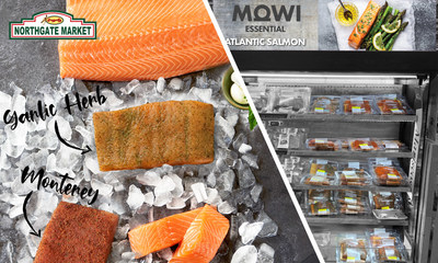 After the great success of Mowi Consumer Products launching the MOWI® Brand in E-commerce in 2020, this salmon brand takes another step in partnership with Northgate Gonzalez Market. The MOWI Essential™ debuts at the Northgate Market grocery chain with 6 SKUs: the core line, and the line extension with unique pre-seasoned cuts. Highlighting delicious flavors like Monterey Style and Garlic Herb with more in development. 