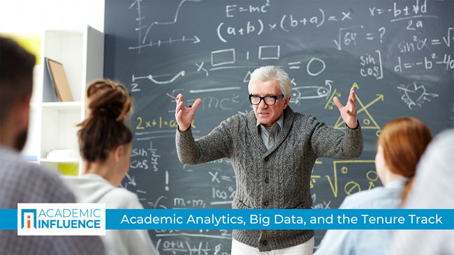 While Big Data can help spot trends that humans miss, should tenure in higher ed be decided by third-party number-crunching? AcademicInfluence.com explores this controversy…