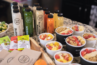 "We are extremely proud of our continued growth, which we view as a true testament to how well our premium organic and healthy products integrate into our guests' changing tastes and preferences," said Landon Eckles, CEO, Clean Juice. "Our guests continue to demand access to truly healthy and delicious food and beverage products are served with smiles and speed."