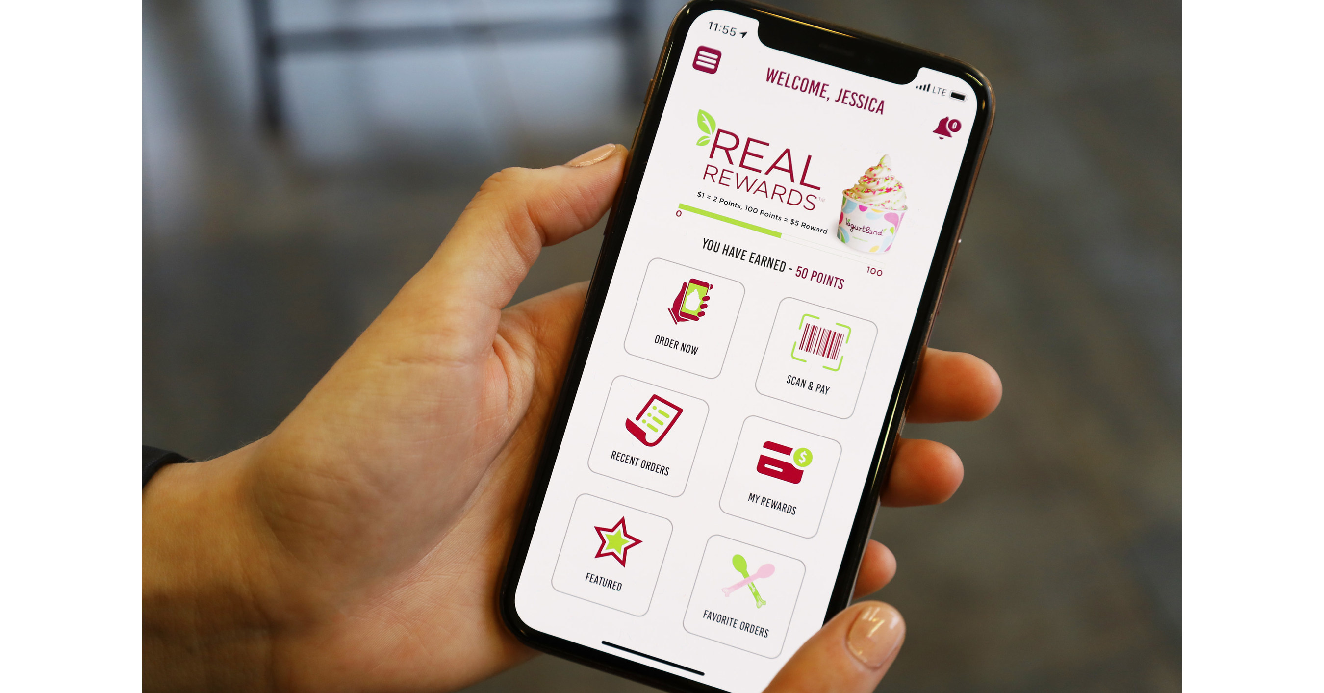 Yogurtland Introduces Online Ordering, A New App, and A Revamped